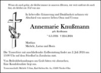 eine Anzeige